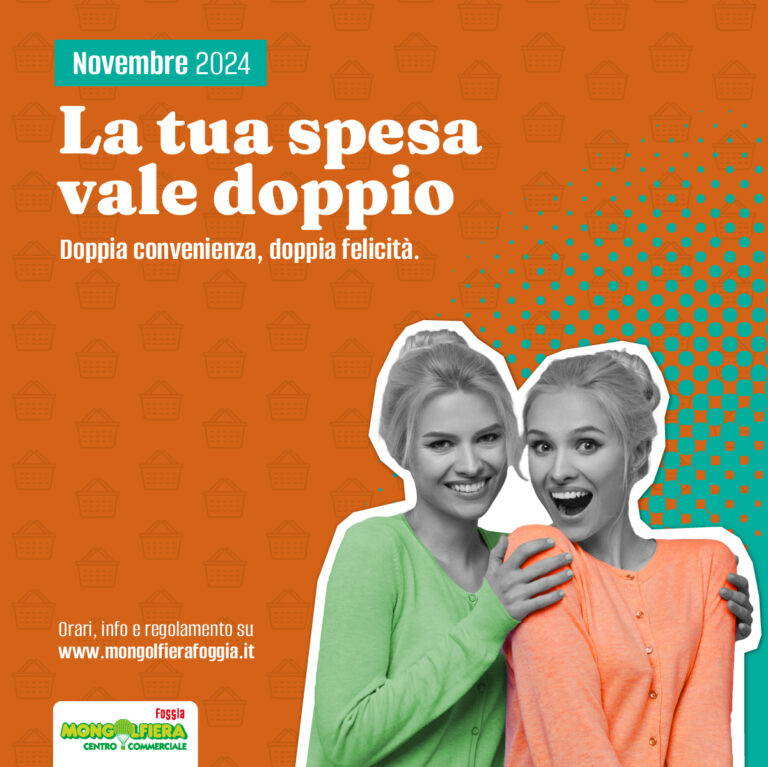 La tua spesa vale doppio