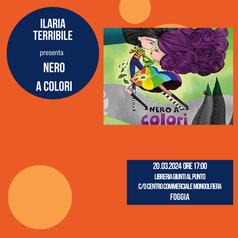Presentazione libro Nero a Colori