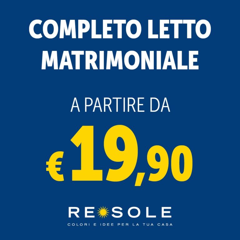 Re Sole Special Price Letto