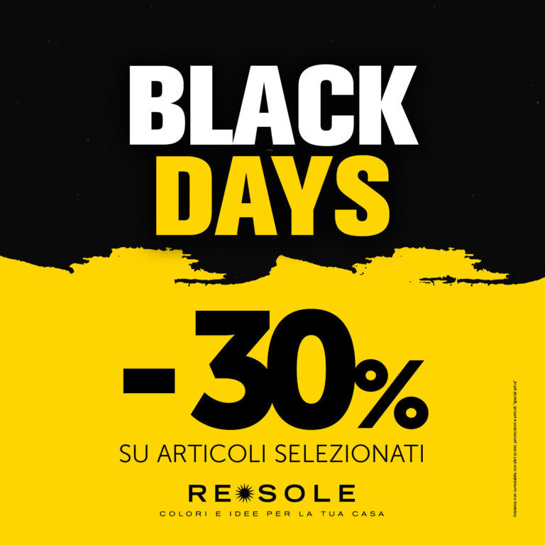 Black Days Re Sole
