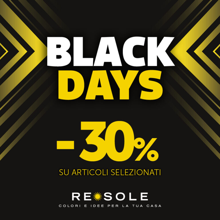 Re Sole BLACK FRIDAY