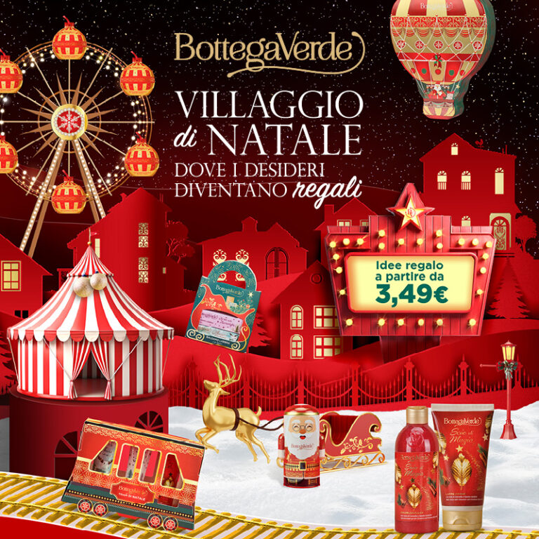 Magico Villaggio di Natale di Bottega Verde